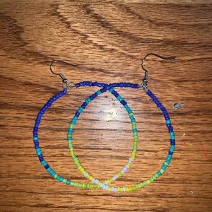 ‘Cheyenne’ seed bead earrings